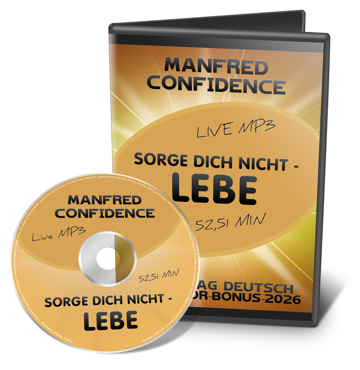 Manfred-Confidence-1990-Vortrag04-Sorge-Dich-Nicht-Lebe-2026